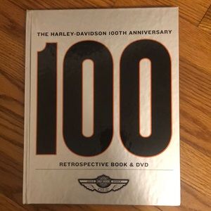 Harley-Davidson 100 Years Retrospective Book and DVD